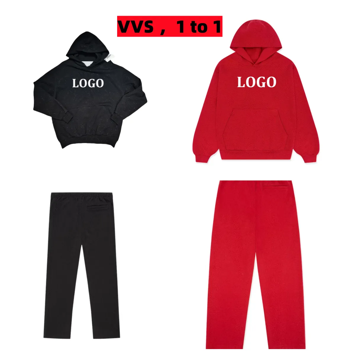 Premium Spider Hoodie Set Mens Hip Hop Tracksuit, Acid Wash