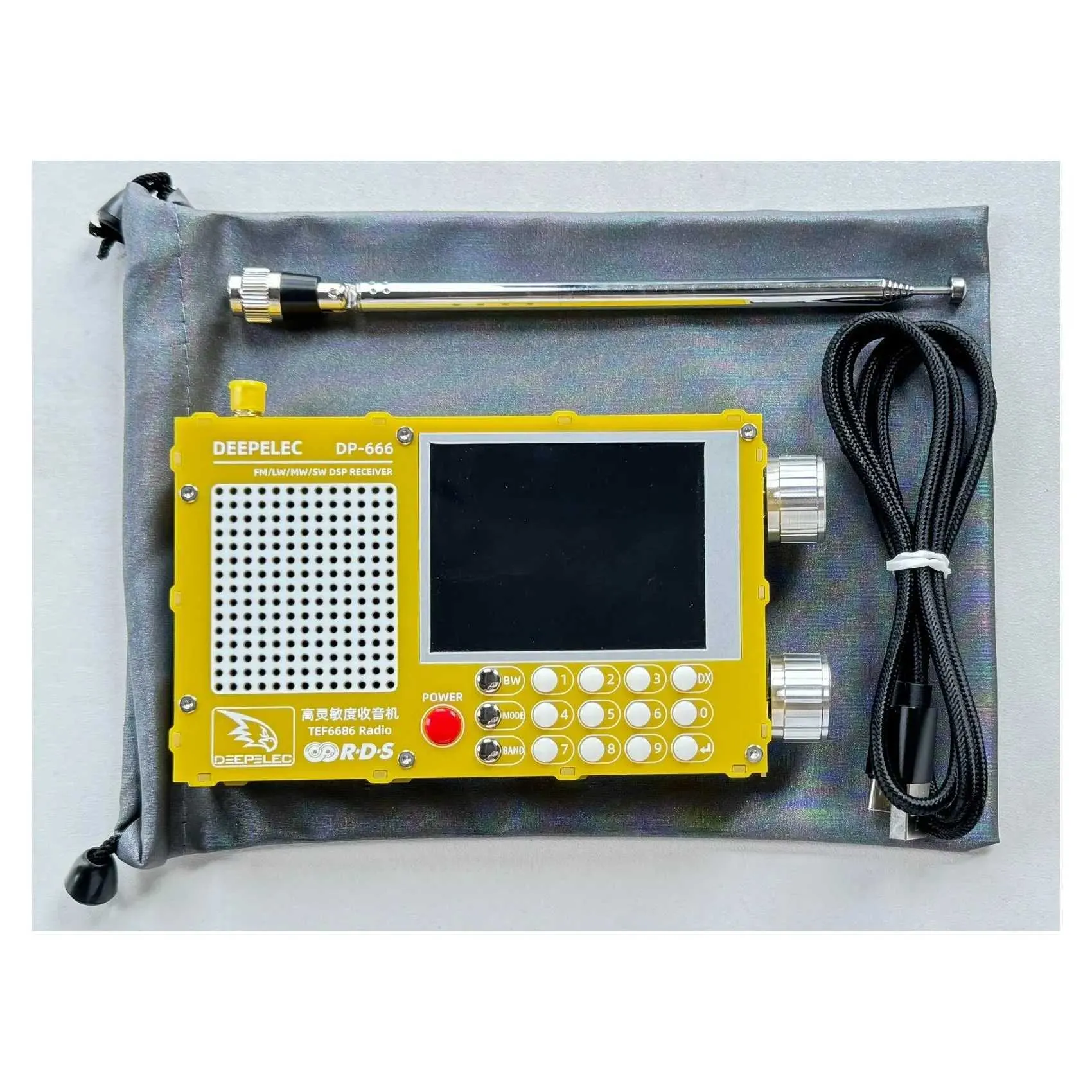 2025 New Deepelec DP 666 Radio High Sensitivity Full From