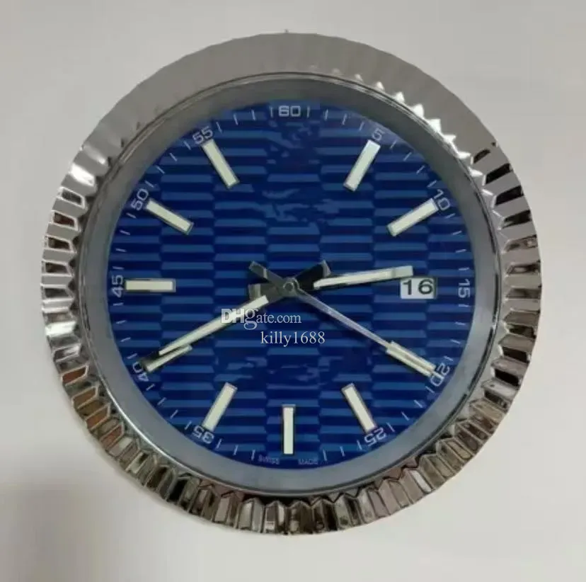 Grandes Relojes De Pared Diseño De Metal Moderno: Reloj De Pared