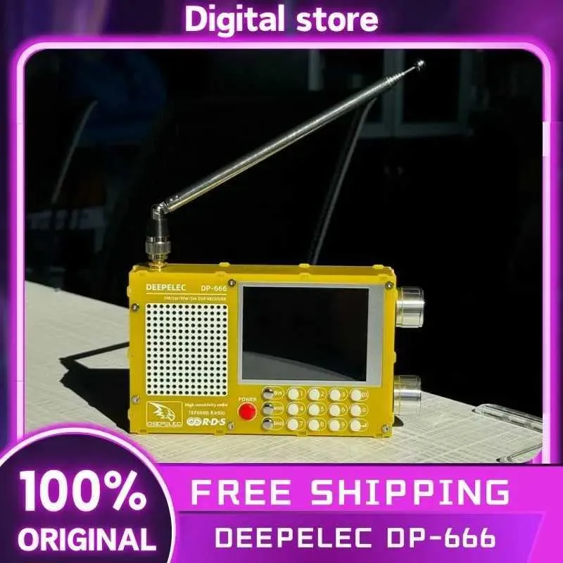 2025 New Deepelec DP 666 Radio High Sensitivity Full From