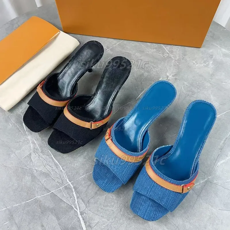 Heels designer shoes revival Women blue black brown Nude Leather High heels shoes woman designer Woman Kitten Heel Female Designer 01