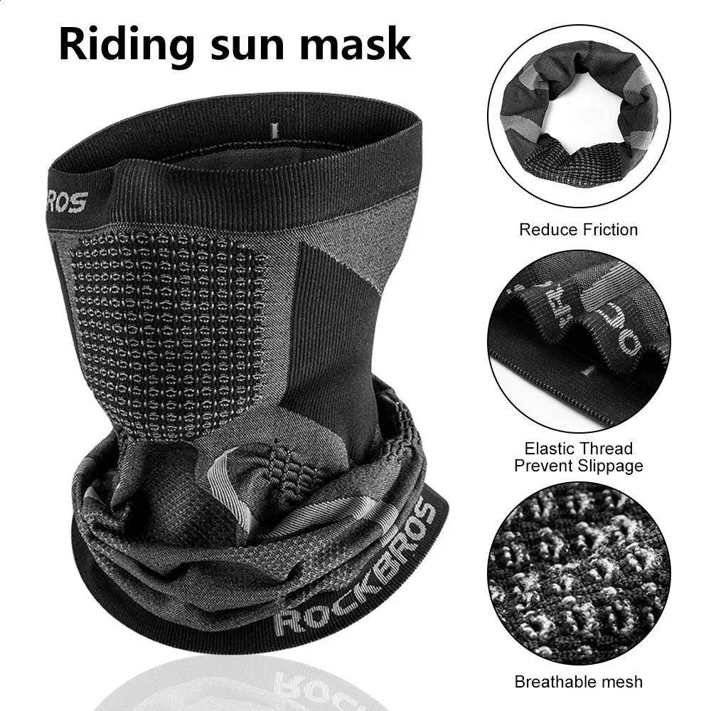Fallschirmjager Helmet Bandana Americana Blackout - Collo, Viso, Protezione UV SPF40, Per Ciclismo E Outdoor, Made In USA Accessorio Outdoor Usa Flag