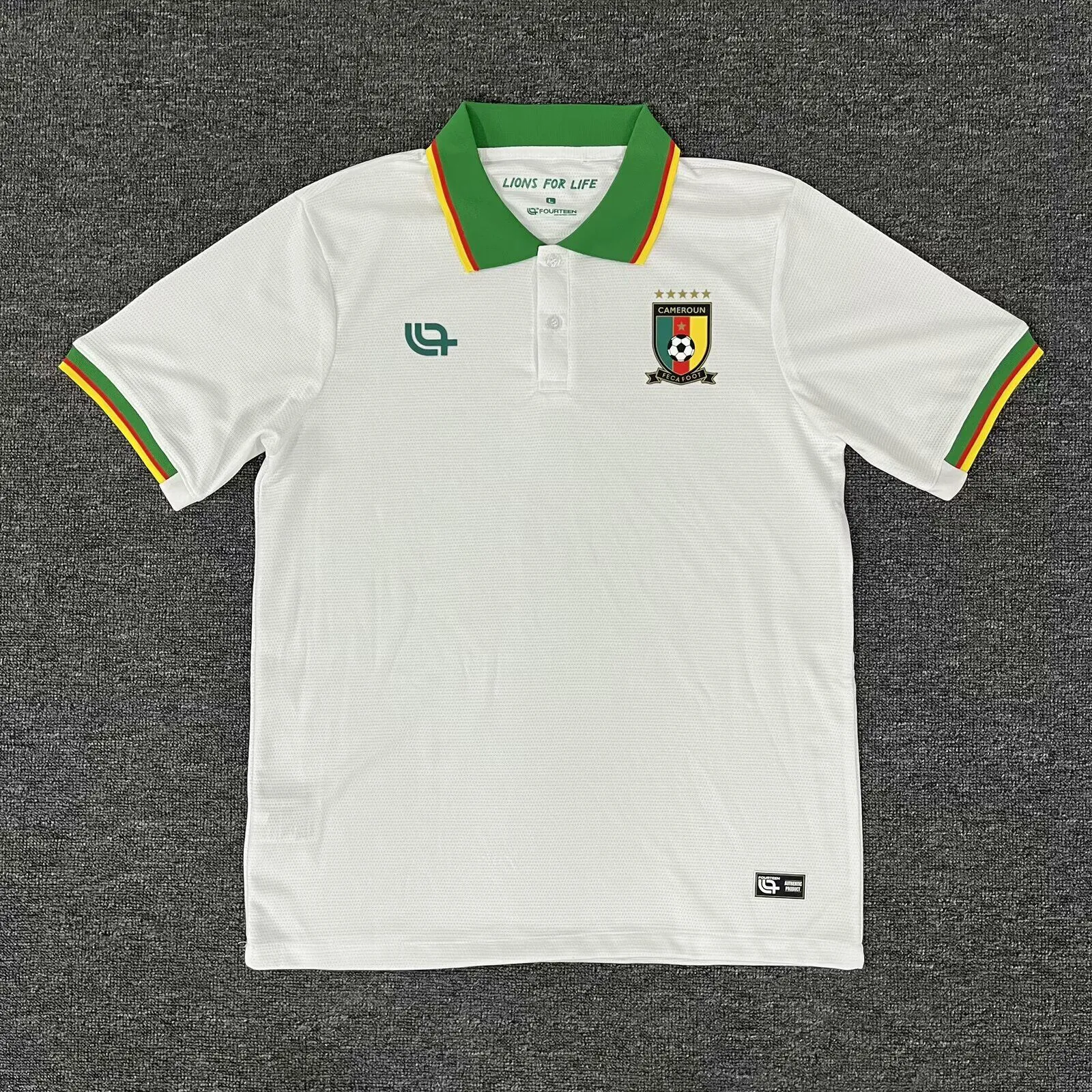 New + Retro 2026 Cameroon Soccer Jerseys ANGUISSA From