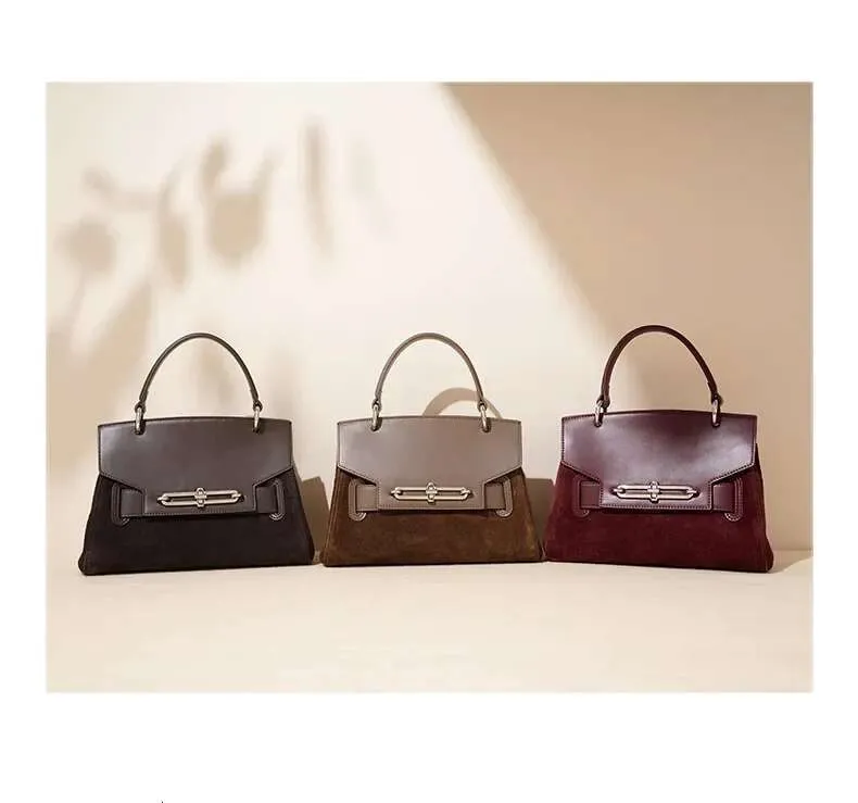 Dames handtas van echt leer moderne schoudertas chic_voghion.com