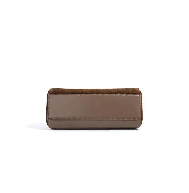 Dames handtas van echt leer moderne schoudertas chic_voghion.com