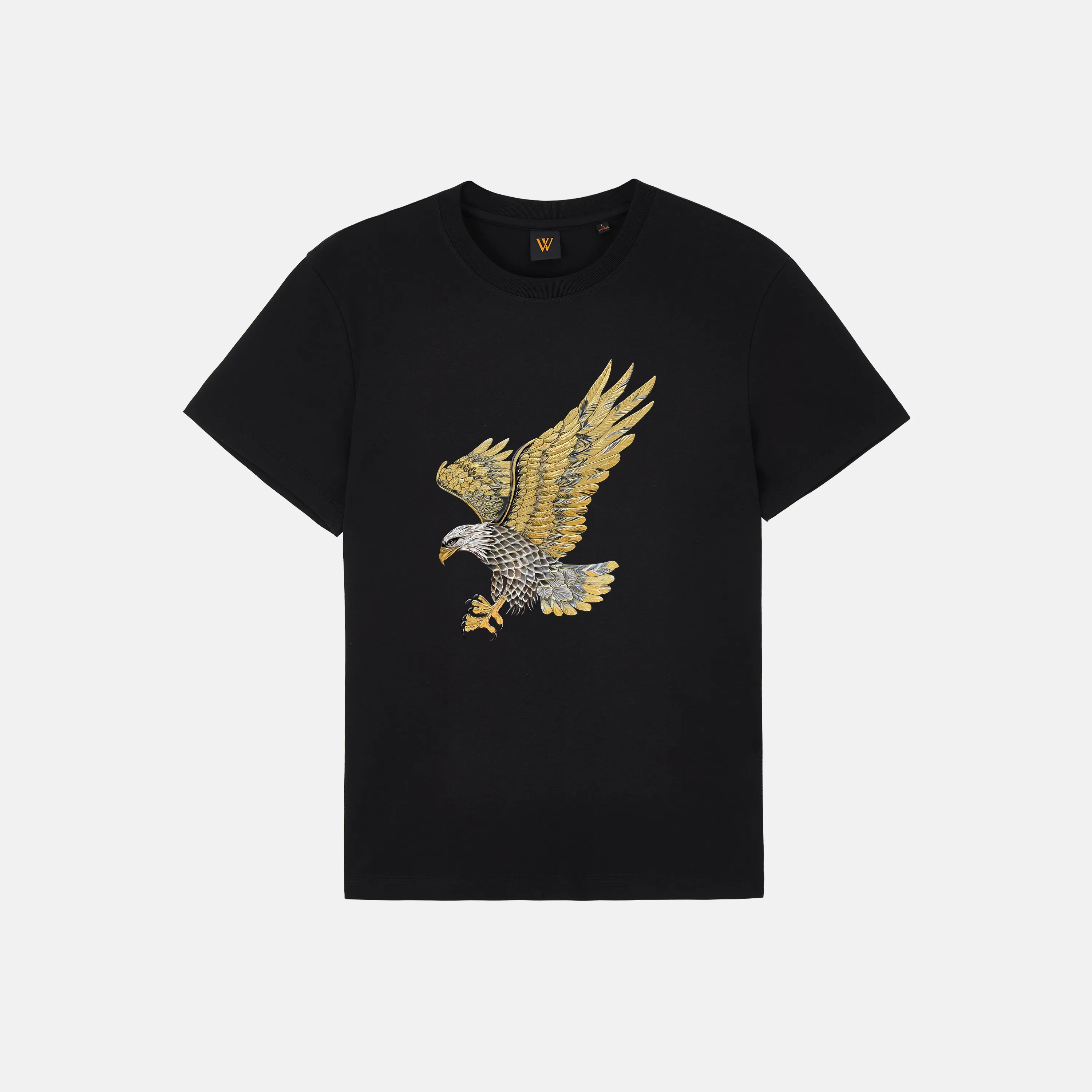 Summer Trendy Printed T-shirt Eagle Strikes Out