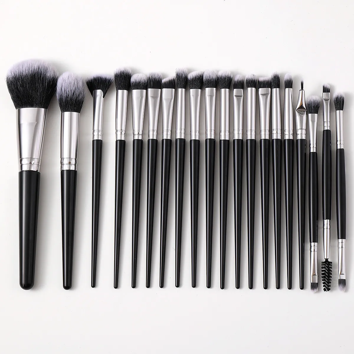 Set De Cepillo De Maquillaje De Herramientas De Sombra De Ojos