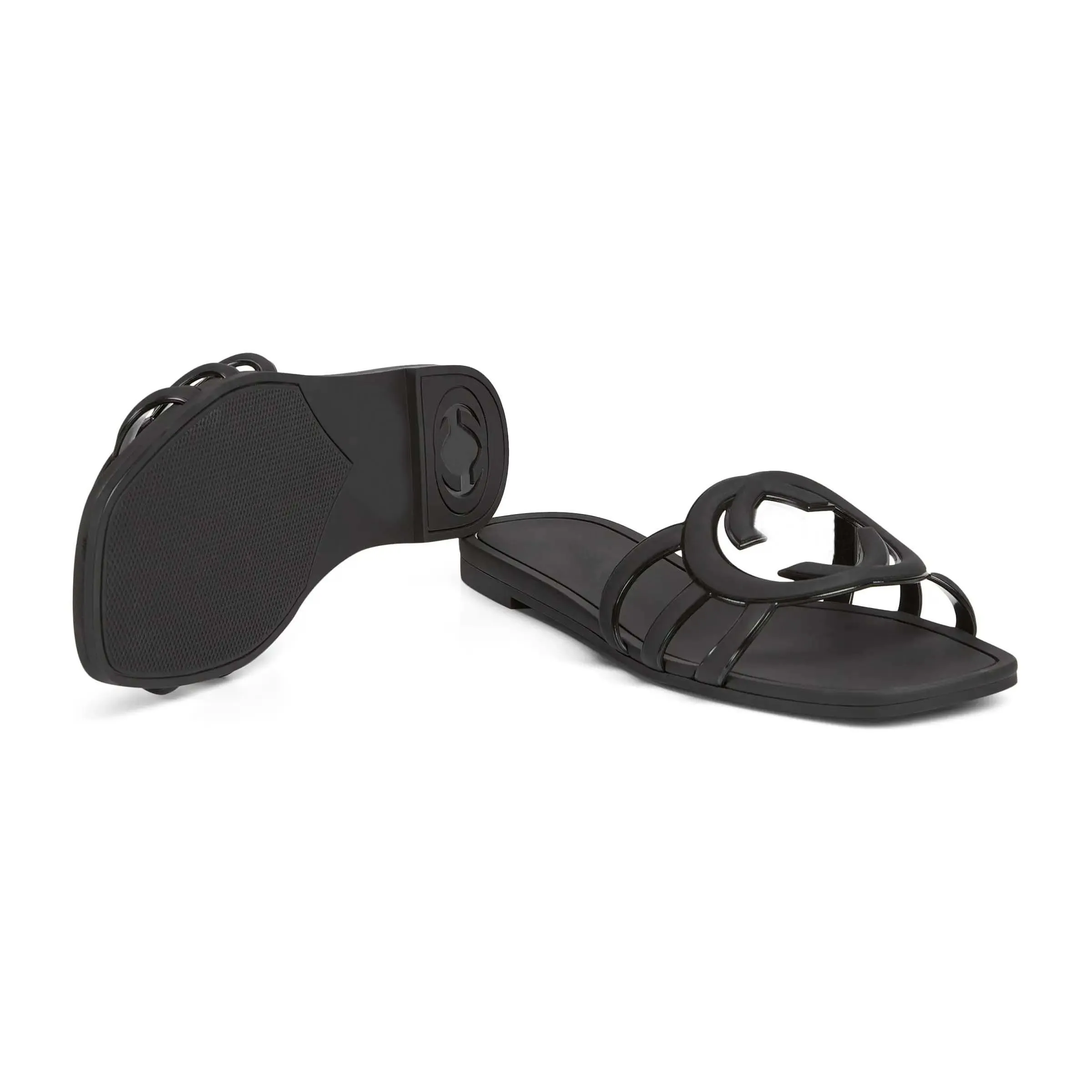 Designers Sandals Luxury Slide Interlocking Women Ladies Hollow new color Platform Slippers Women Slide Sandals Fashion Classics Retro Lovely Sunny Beach Sandals