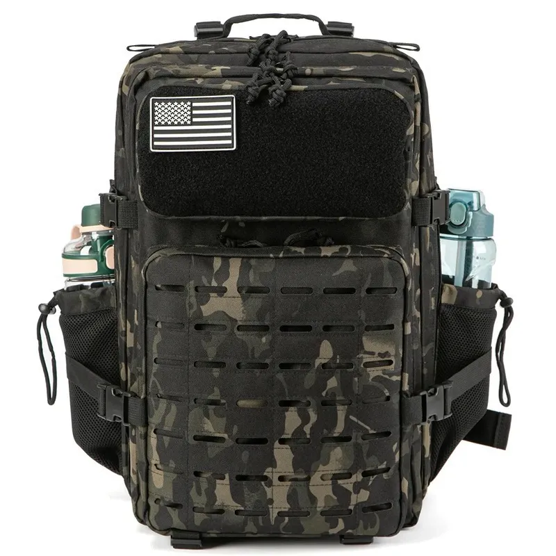 45L Taktischer Rucksack Aus 900D Polyester – Wasserdicht, Mit Laptopfach & MOLLE-System, Für Outdoor & Alltag