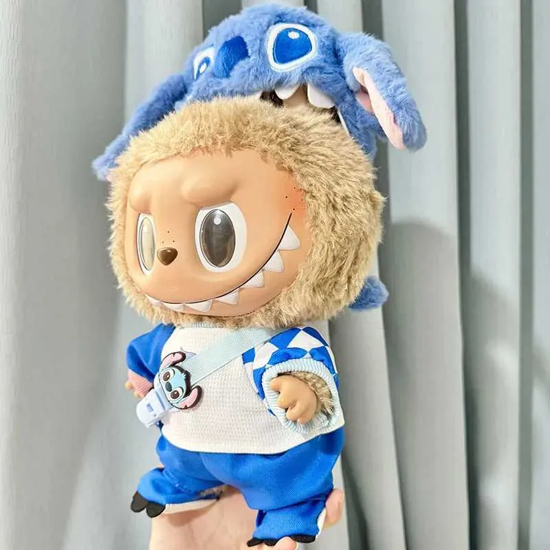 Nuevo 38 Cm Labubu Stitch Ropa Doll Clothing Fashion Couts V1 V2 Doll ...