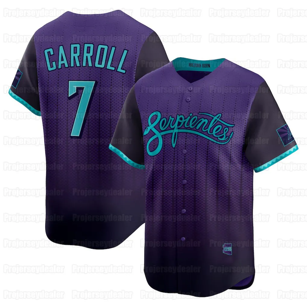 Corbin Carroll Diamondbacks 2025 City Connect Jersey Authentic MLB