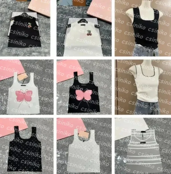 One Size Designer Tank Top Summer Vest For Men And Women