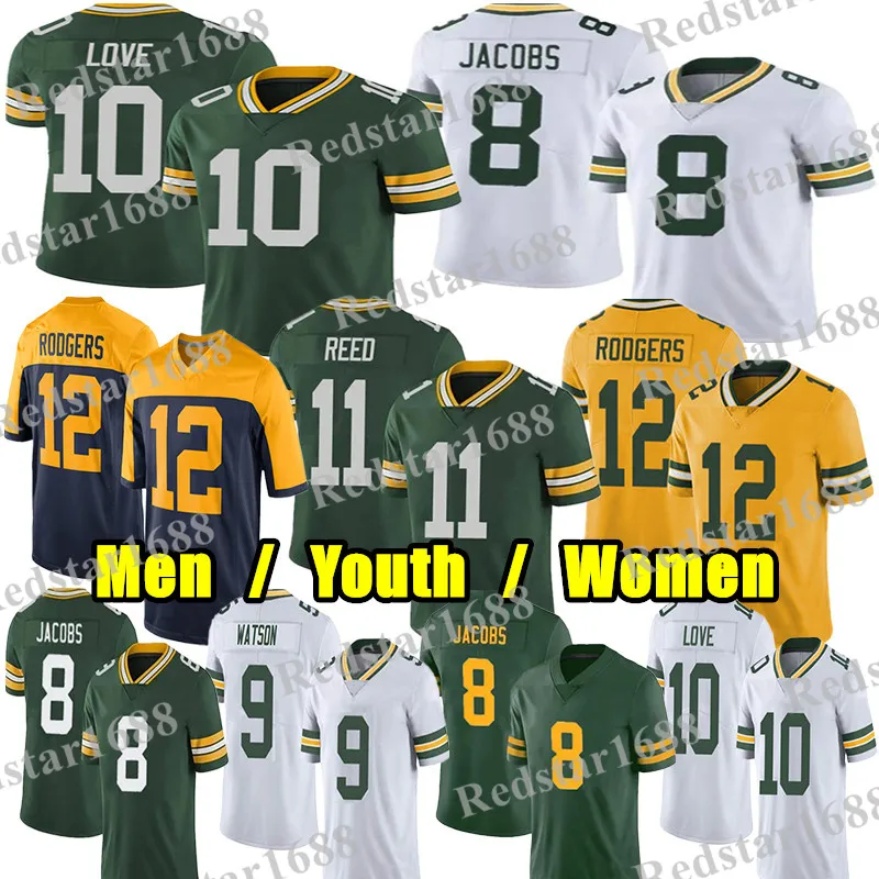Personalized American Football Shirts Featuring Josh Jacobs, Love,  Alexander, Dontayvion Wicks, Jayden Reed, Christian Watson, Xavier  McKinney, Lukas Van Ness Choose Your Own Name And Number From Redstar1688,  $13.93 | DHgate.Com