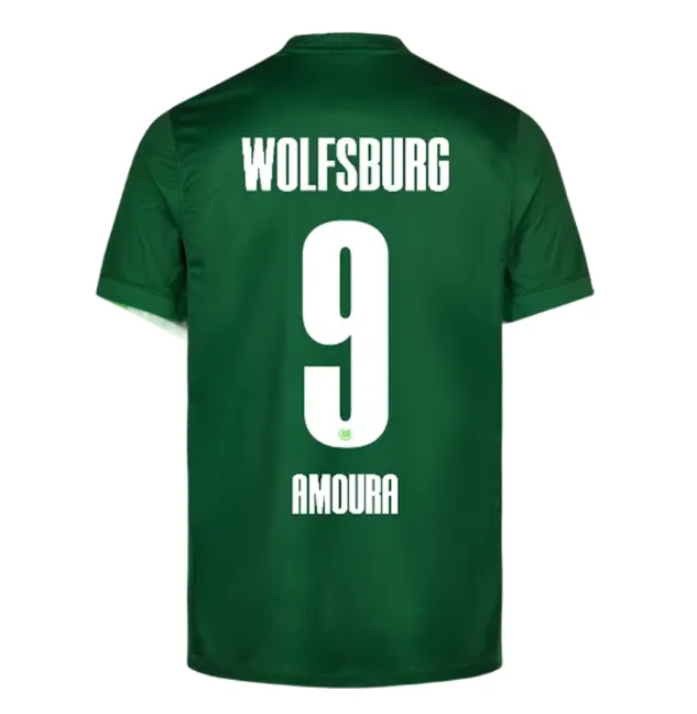 MOHAMED AMOURA 9 ユニフォーム ヴォルフスブルグ XL