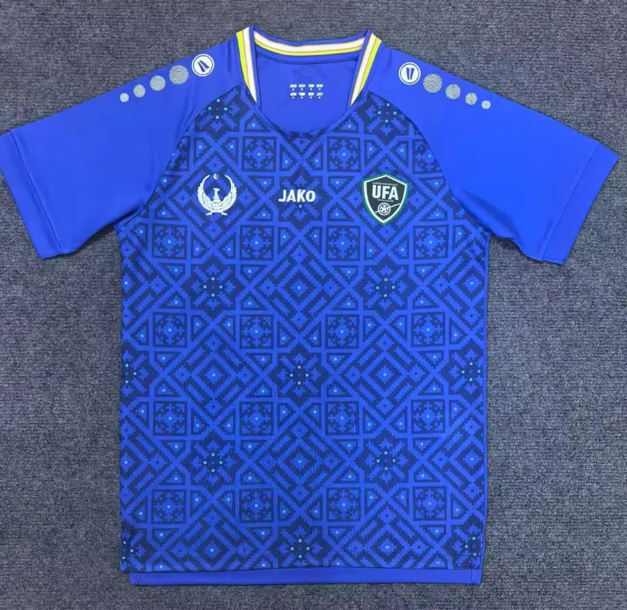 ウズベキスタンナショナルフットボールシャツ2025 2026：男性、女性