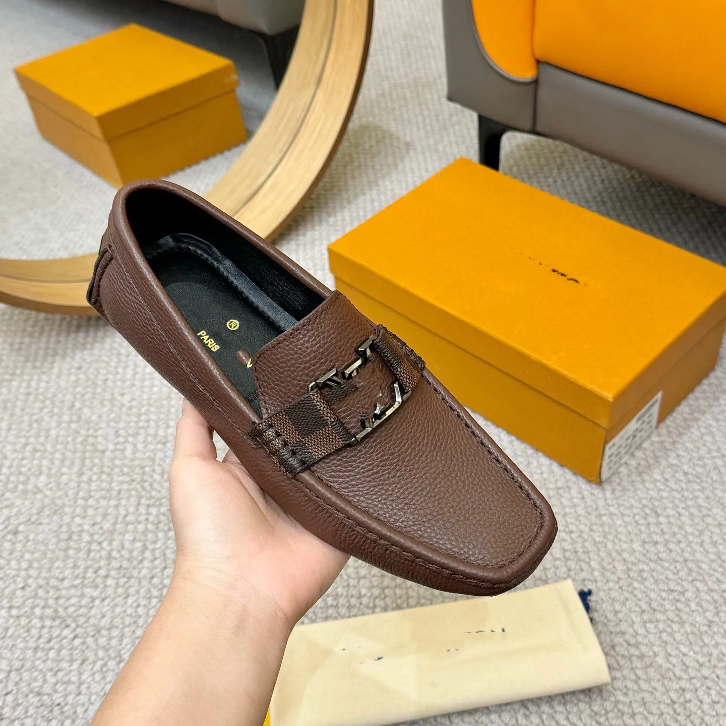 メンズダブルモンクストラップローファー を￥11,441 | DHgate