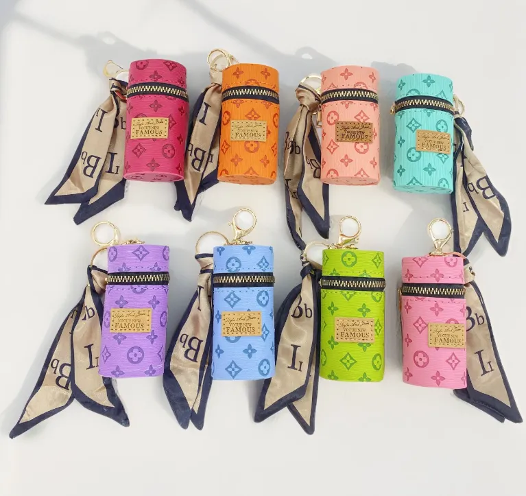 Fashion Key Rings Silk Scarf Lipstick Keychains... From Nicejewelry99 ...