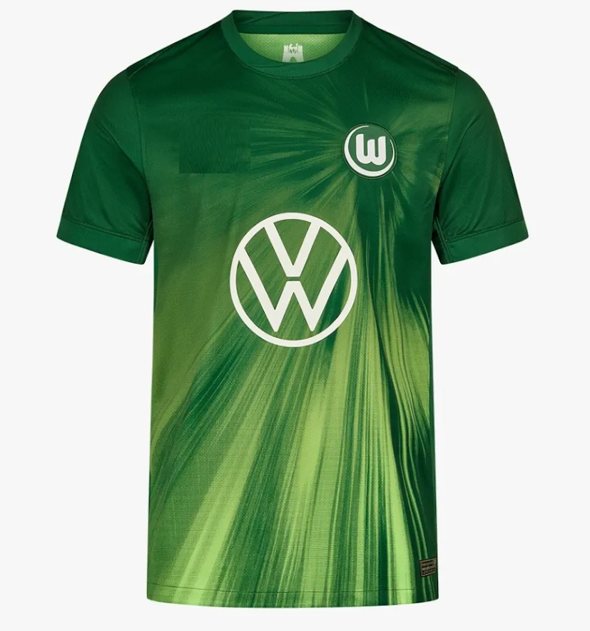 VfL Wolfsburg 2025/26 Soccer Jersey - Home & Away Kits