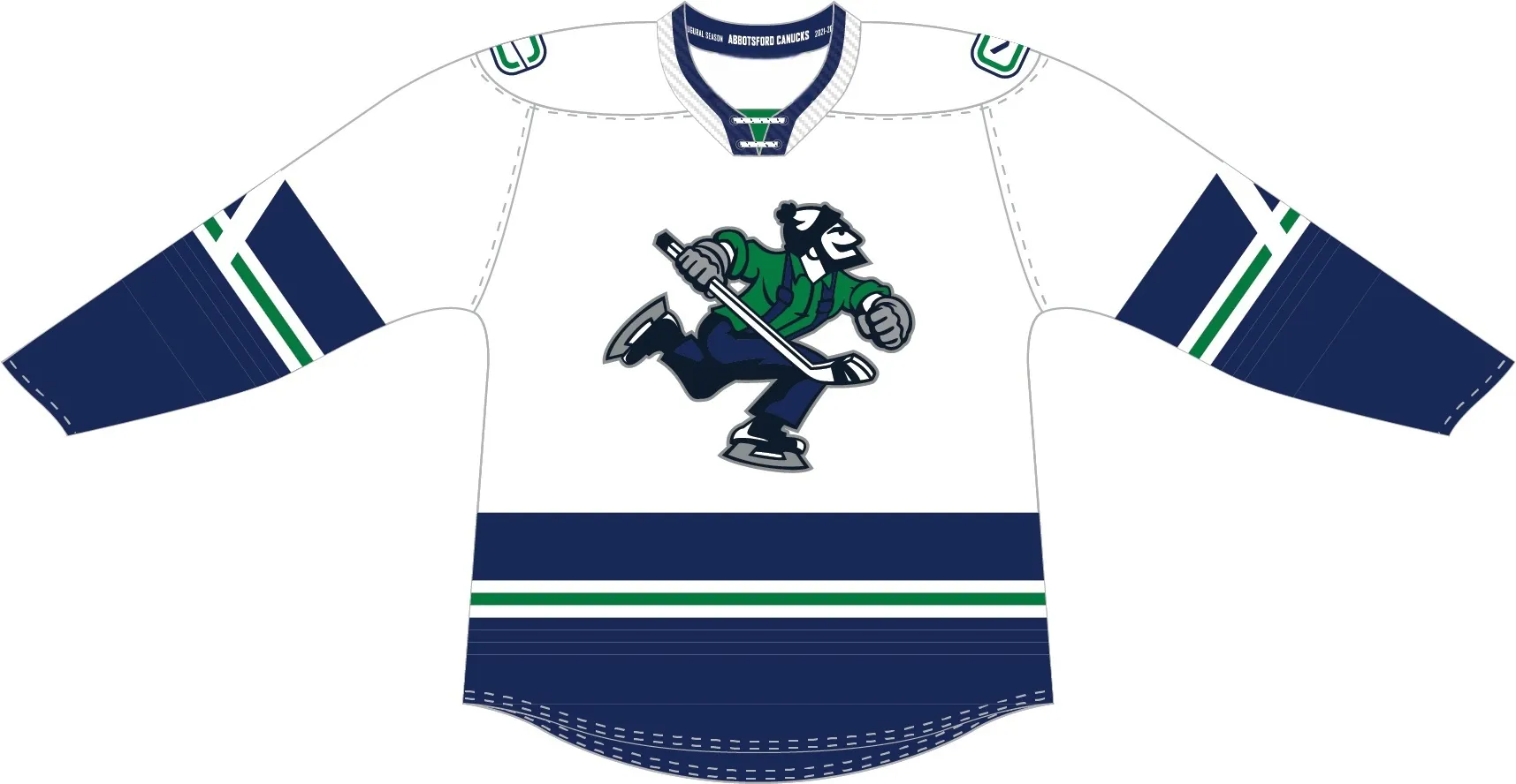 Abbotsford Canucks Hockey Jerseys Custom ANY NAME NUMBER From
