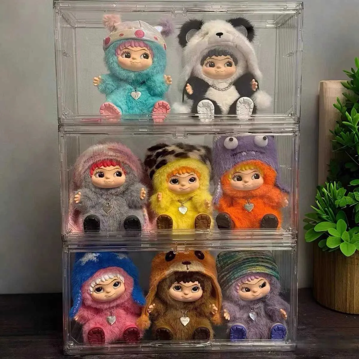 本物のワククパンダ限定版フィギュアスタースタイルかわいいパンダ 