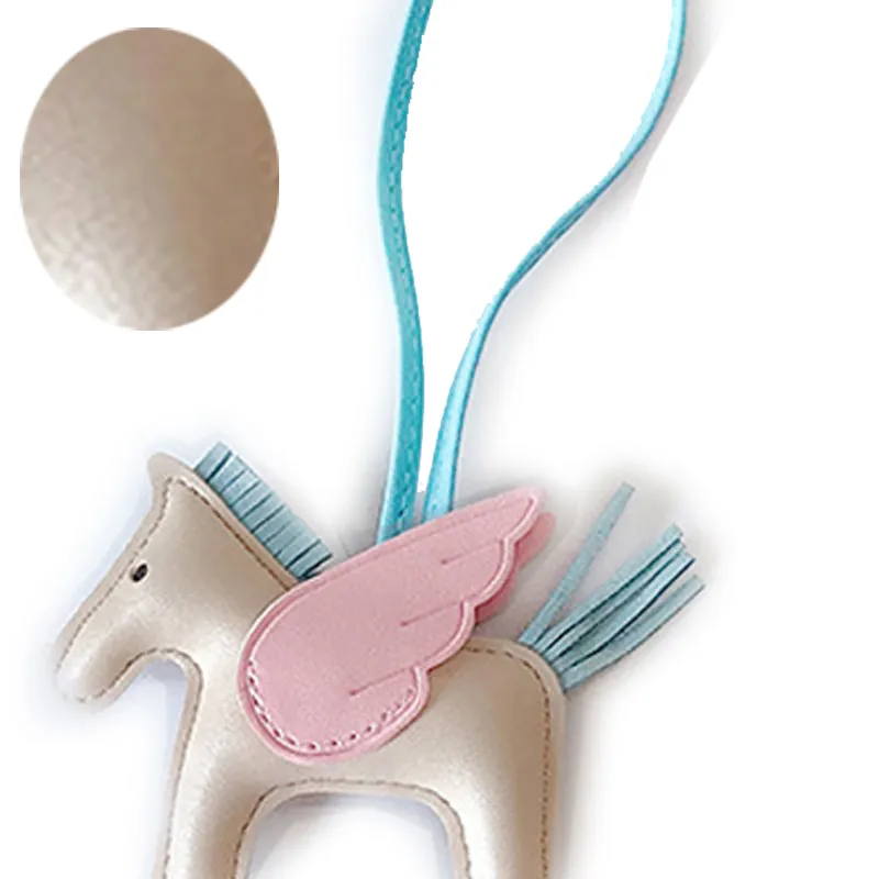BM Mini Horse PU Leather Bag, Bag Sheepskin Hand Sewn From