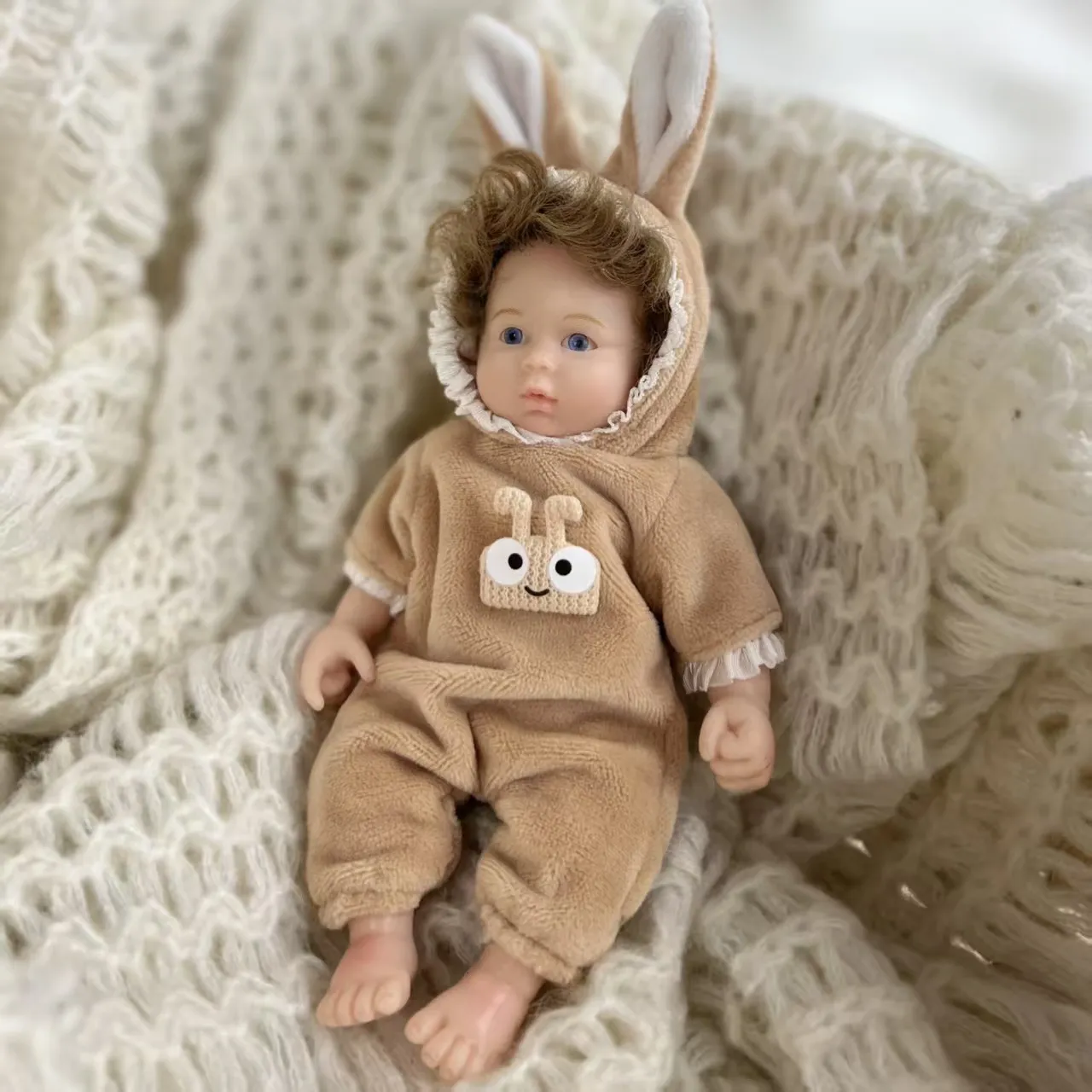 Full Body Silicone Reborn Dolls: Inch Palm Born Baby Boy