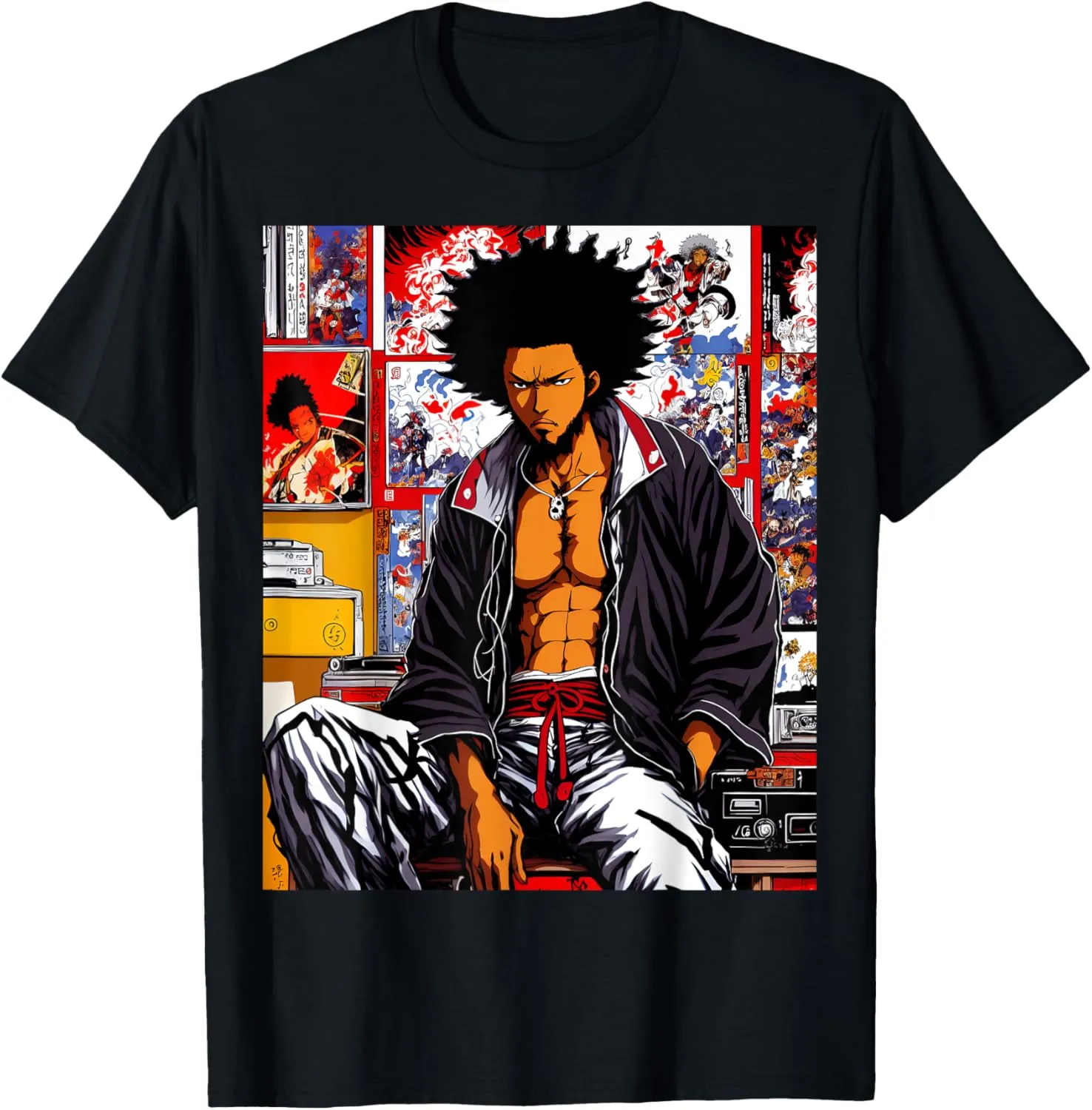 Tee Shirt Samouraï, Tokyo Japanese Warrior