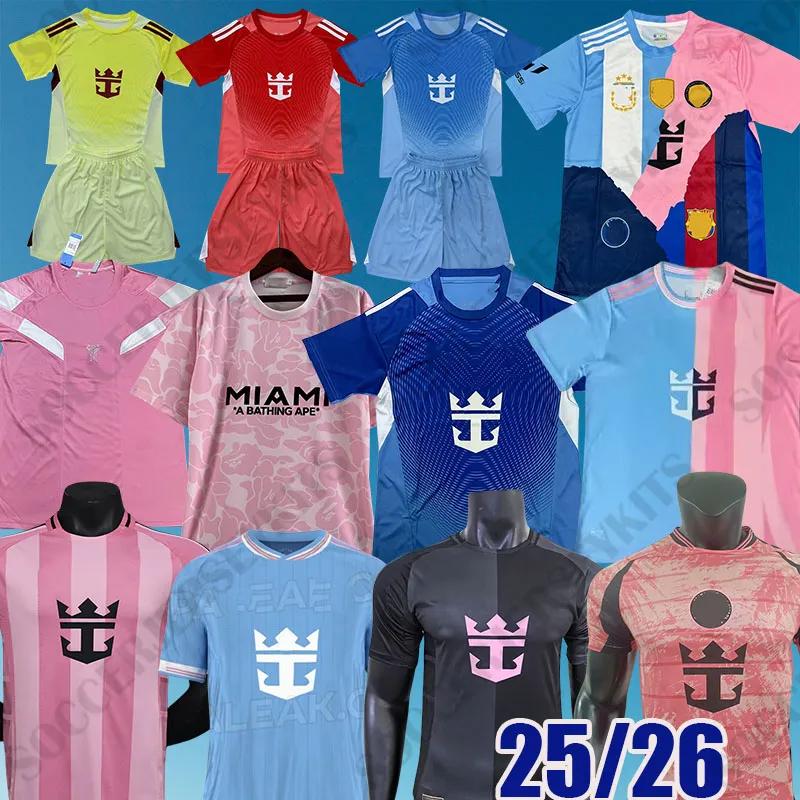 2025 2026 Inter Maimi Soccer Maglie Da Calcio Inter Miamikids Kit