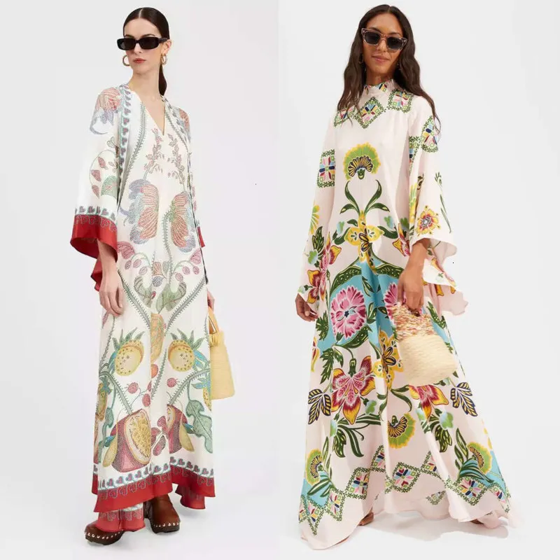 Women Casual Dress Floral Printed 3/4 Sleeves Evening... From Balbosa,  $7.76 | DHgate.Com
