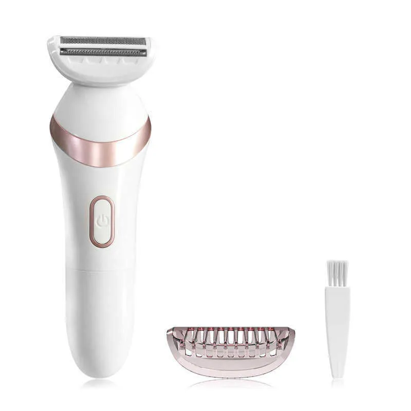 Elektrischer Epilierer Mit USB Elektrischer Haarentferner Für Damen – Schmerzloser Gesichts-Epilierer, USB, Mit Trimmer-Funktion Schmerzlos Epilierer