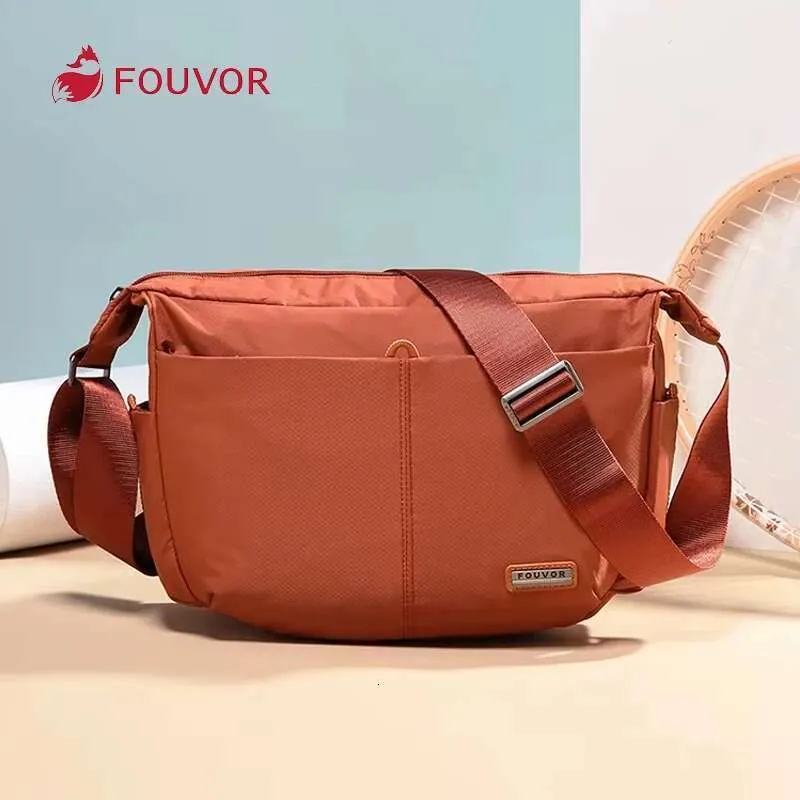 Save Big on Bulk Shoulder Crossbody Bag For Women Fouvor Women's Crossbody  2025 Trend Multiple Pockets Oxford Cloth Waterproof Shoulder Bag Fashion