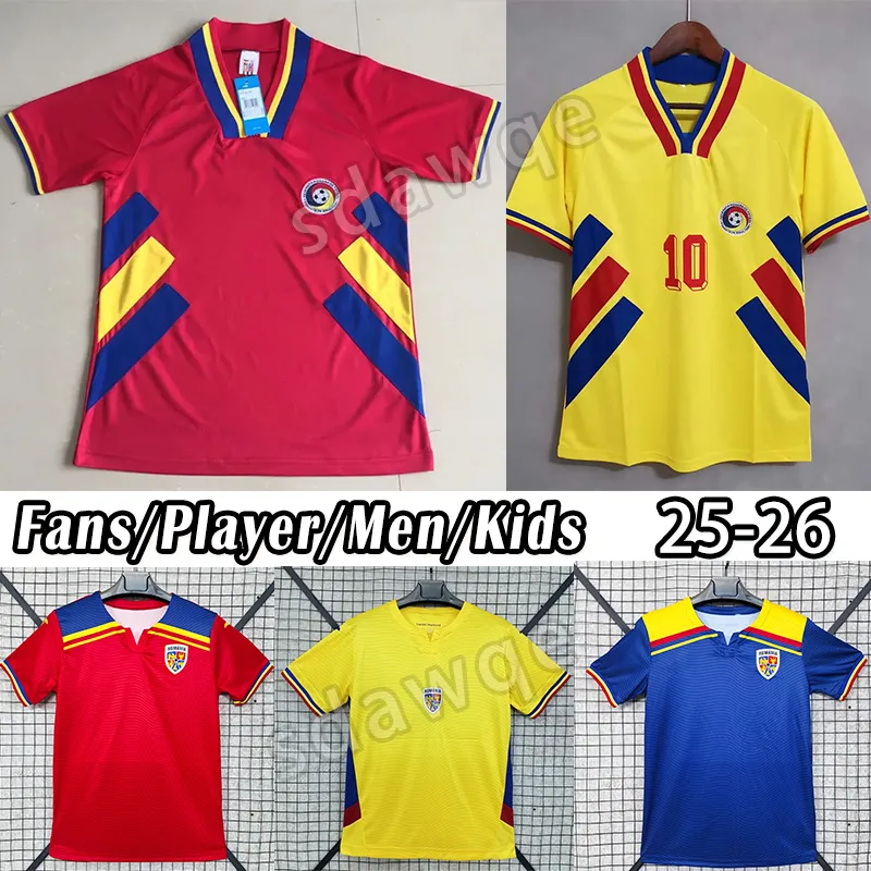 Vintage Soccer 1994 Retro HAGI Romania 2024 2025 2026 From
