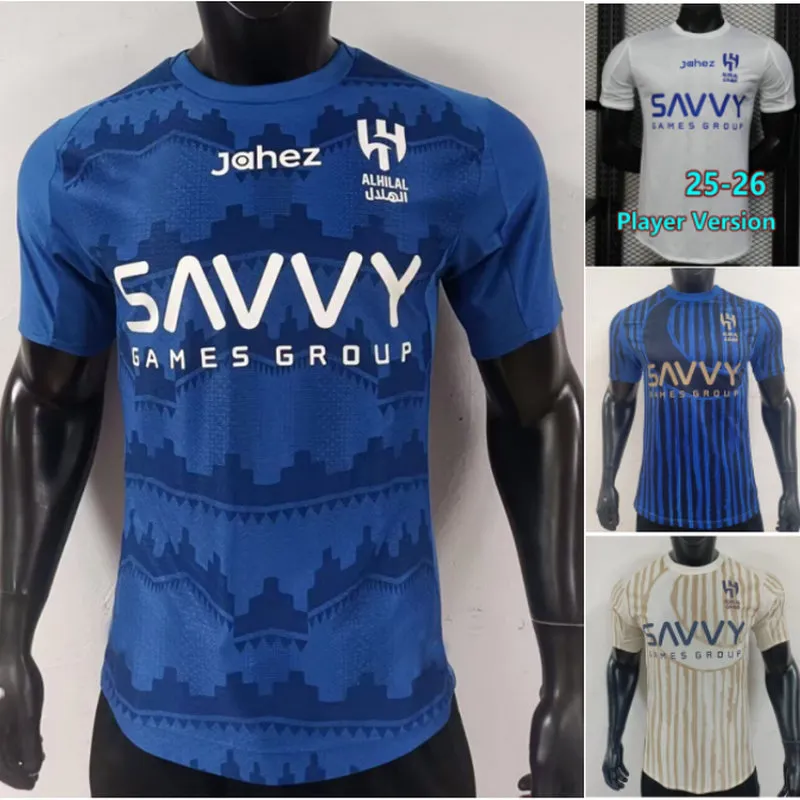 Al Hilal FC Jersey 2025/26 Home/Away/3rd Soccer Shirt For Men