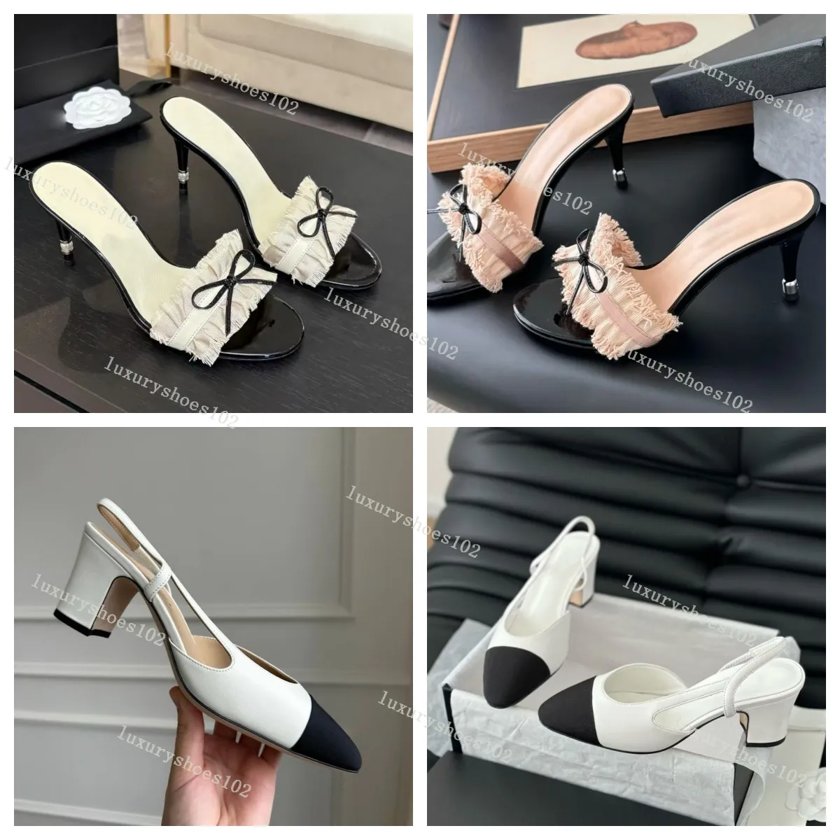 Chaussures à Talons Kelly & Katie, Taille 6.5, Noir à Nœud Papillon