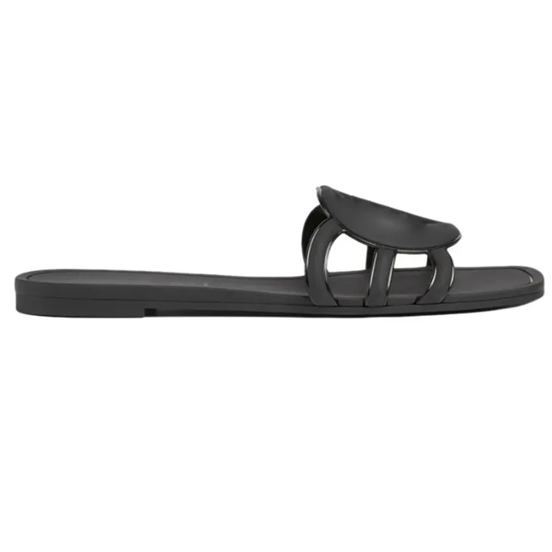 Designer Sandals Slippers Web Slide Sandal Black White Rubber Bloom Floral Flats Gear Sole Mens Womens Luxury claquette Sliders Summer Shoes pantoufle