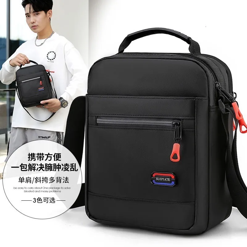 Men's Shoulder Bag, Messenger Bag Business Crossbody Bag