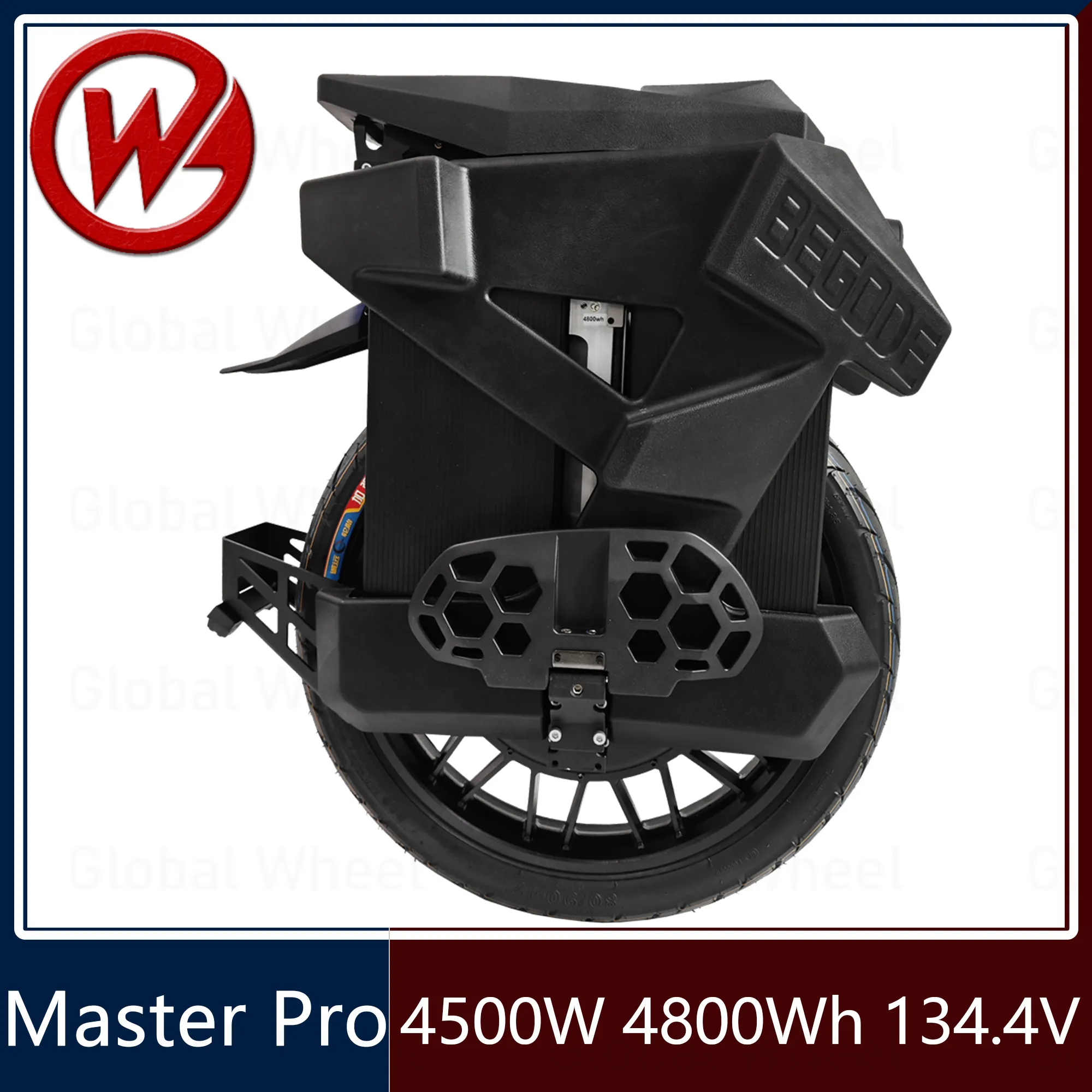 Begode Master 1 Protection Module Begode Master Pro V3 Electric Unicycle 4500W Motor 4800Wh 134.4V ...