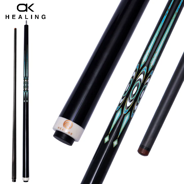 Carbon Fiber Pool Queue He Double Hockey Sticks  From Okhealing