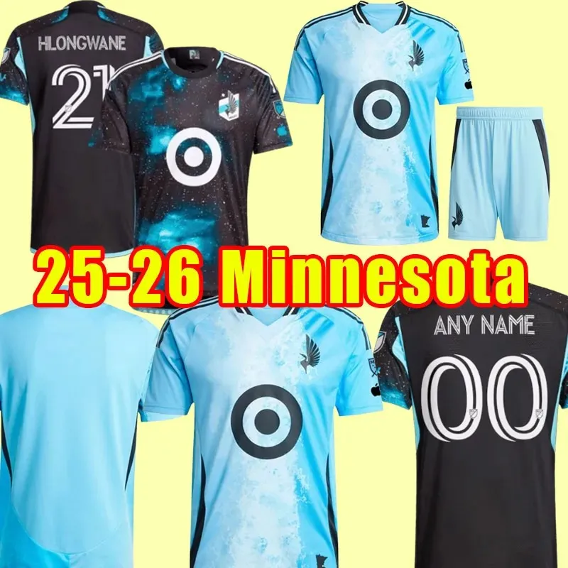 2025 2026 MinnesotaUnited FC Soccer Jerseys Home Away 25 26