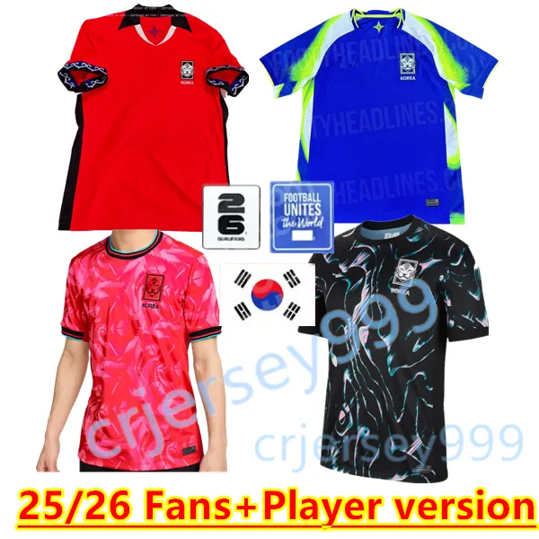 South Korea Soccer Jersey New 2025 2026 HEUNG MIN SON KANG IN LEE