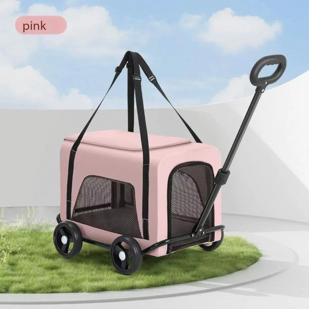 Lightweight And Foldable Folding Pet Cart With... From Petsupplystores,  $83.42 | DHgate.Com