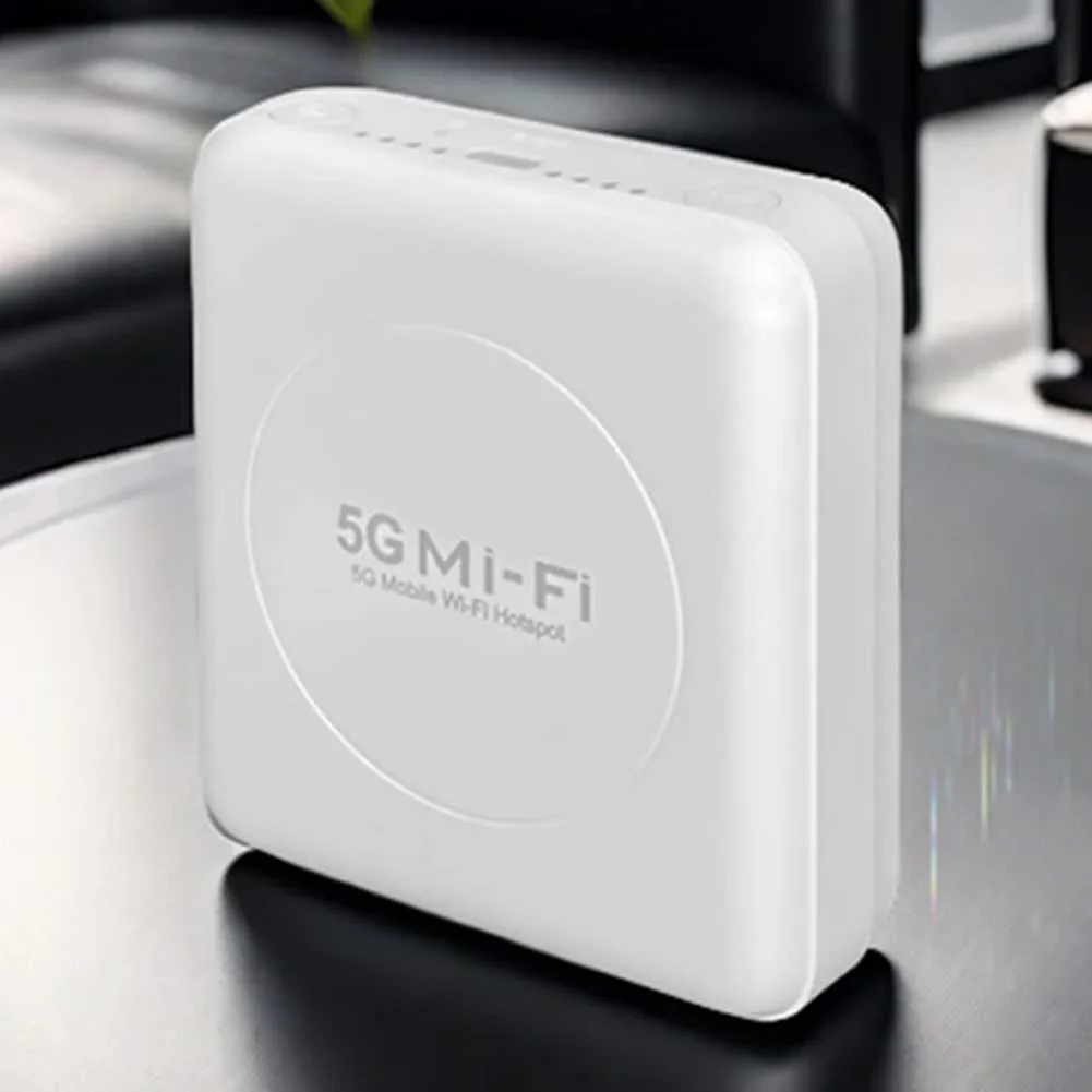 Router mobile e hotspot mobile portatile 5G Mobile WiFi Pro 5, E6888, Wi-Fi 6 AX3000, DL 3600 Mbps/UL 500 Mbps, con scheda SIM, batteria da 7000m Ah come accumulatore di carica