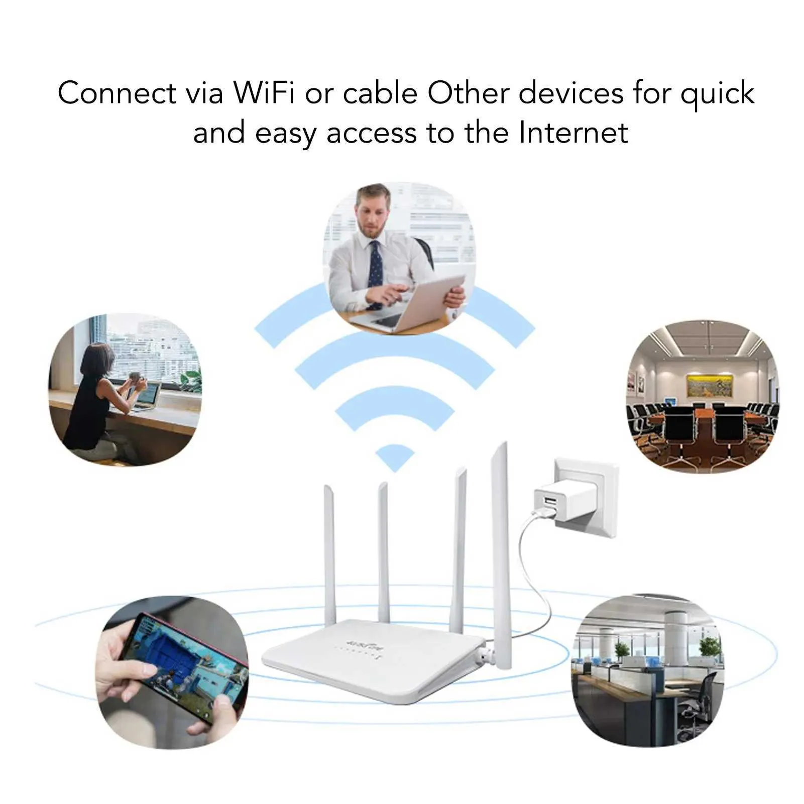 X2505161 4G LTE Modem Router 300Mbps Mobile WiFi... From Beauty_of_ting ...