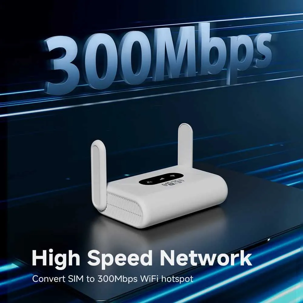 No Card Router 300Mbps 4G LTE Wireless Router With WiFi6 Modem ... From Beauty_of_ting ...