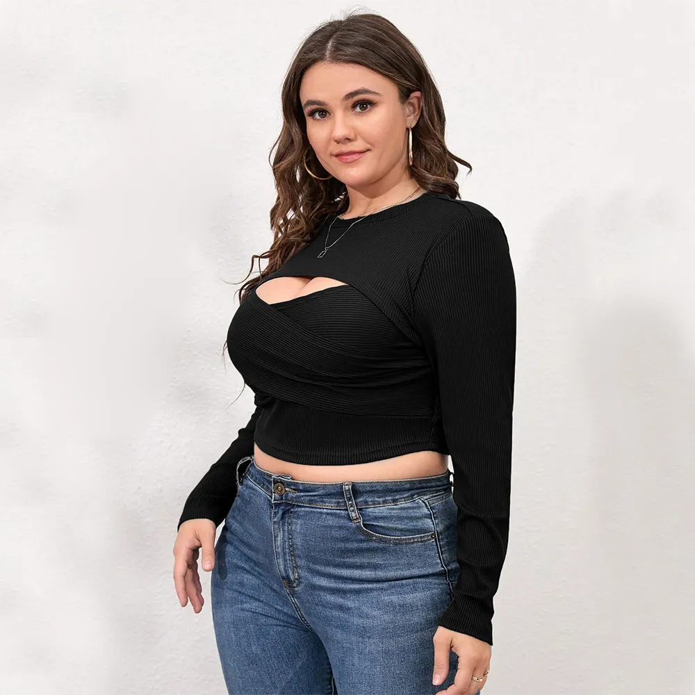 Lange mouw Effen Shirt & de top kopen? Kijk snel