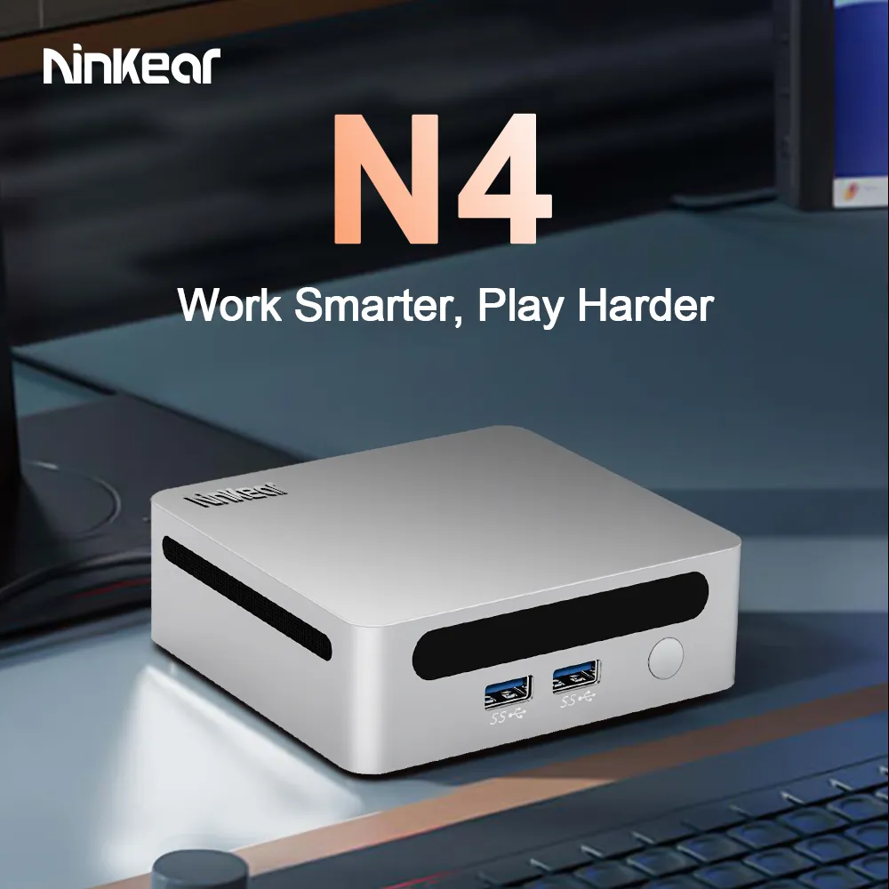 Compact Desktop Computer with High-Performance Processor, 16GB RAM, 512GB SSD, and Triple 8K Display Support