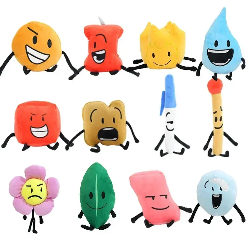 Battle For Dream Island BFDI Plush Toy Soft Stuffed Figure Caroon Doll battle-for-dream-island-bfdi-plush-toy-soft-stuffed-figure-caroon-doll