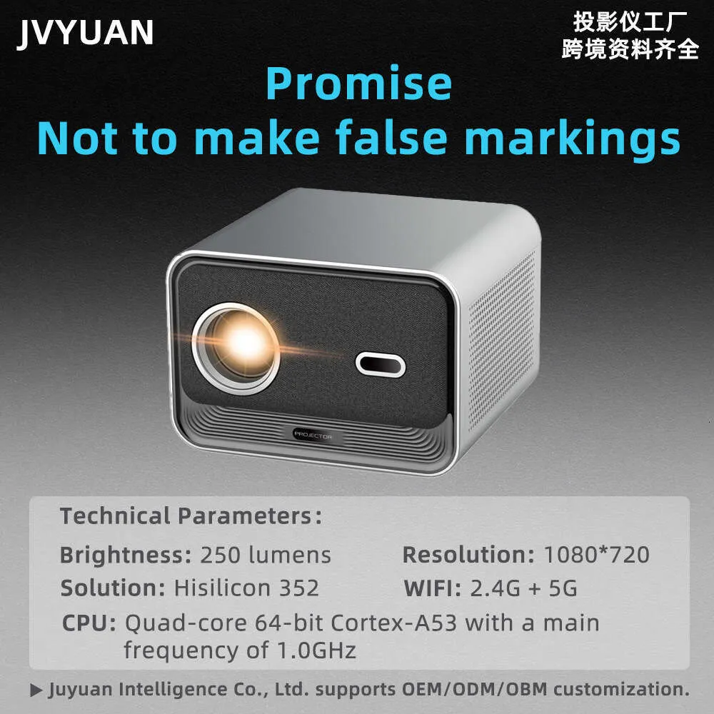Compact 4K HD Projector Portable Business & Home Theater Daytime Direct ...