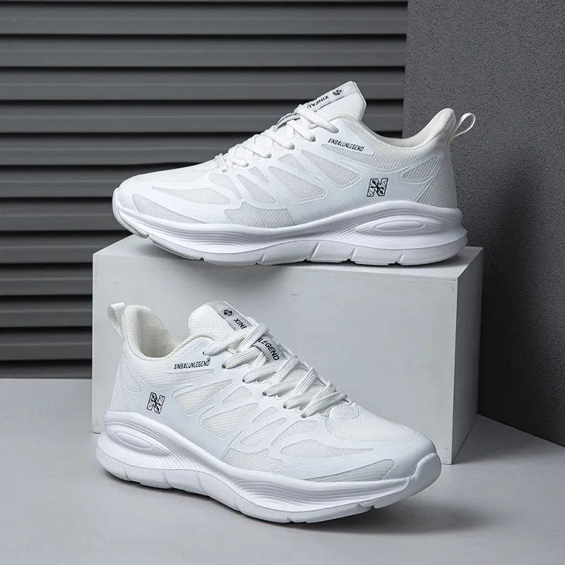 Trendy Mesh Sneakers: Hot Sale! Lightweight Running Shoes for Men