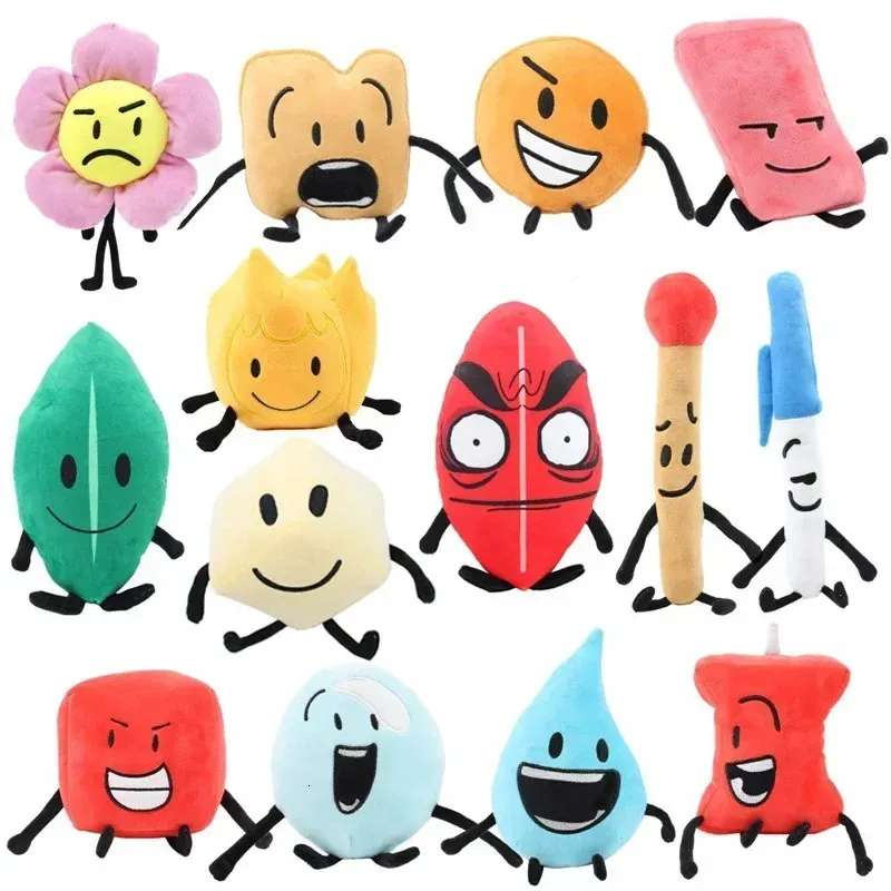 Battle For Dream Island BFDI Plush Toy Soft Stuffed Figure Caroon Doll battle-for-dream-island-bfdi-plush-toy-soft-stuffed-figure-caroon-doll